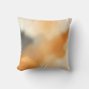Soft Abstract Glow Blurry Art Cushion