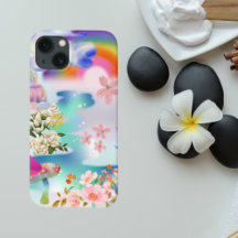 Soft Aesthetic iPhone 13 Case – Magic Realm