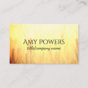 soft and dreamy nature  business card double sided