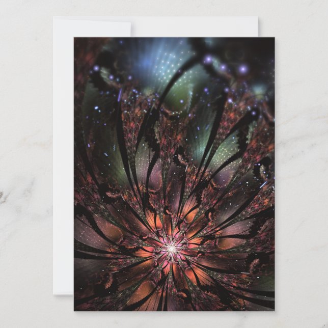 Soft and tenderness fractal fantasy flower   (Front)