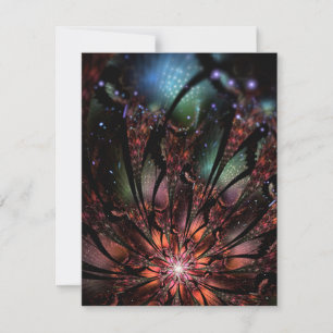 Soft and tenderness fractal fantasy flower