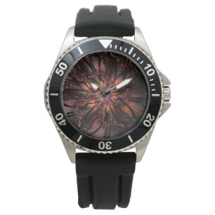 Soft and tenderness fractal fantasy flower   watch