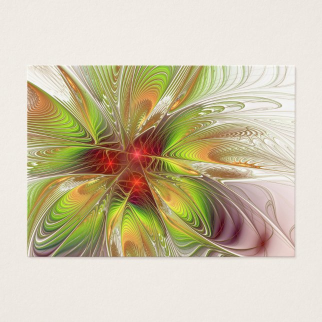 Soft and tenderness fractal fantasy flowers  (Front)