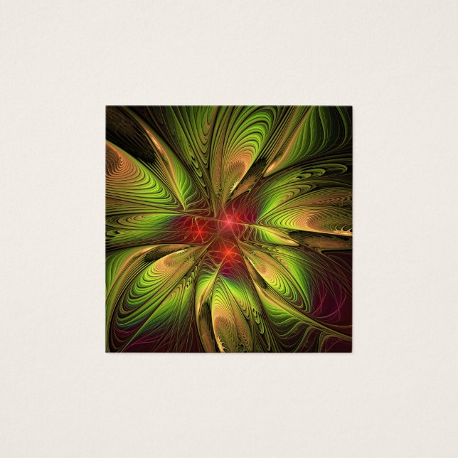 Soft and tenderness fractal fantasy flowers  (Front)