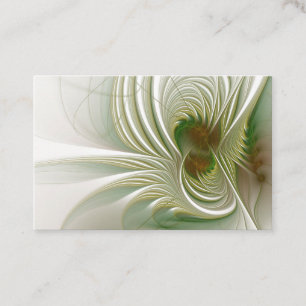 Soft and tenderness fractal fantasy flowers discount card