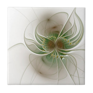Soft and tenderness fractal fantasy flowers tile