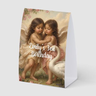 soft angel cherub girls’ birthday    