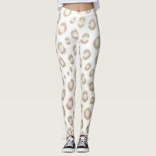 Soft Animal Luxe Pattern   Elegant Animal Print  Leggings