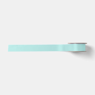 Soft Aqua Satin Ribbon