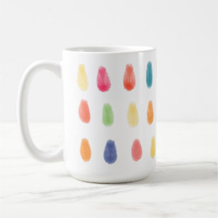Soft ArtyDrops Original Contemporary Colour Patter Coffee Mug