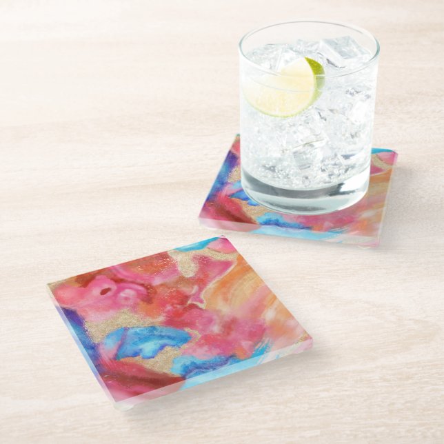 SOFT AS STONE GLASS COASTER (Angled)