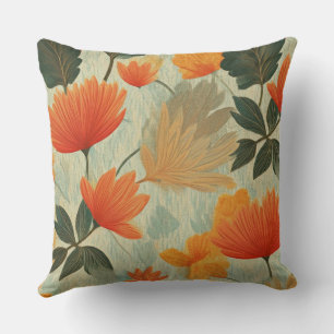 Soft Autumn Garden Cushion