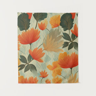 Soft Autumn Garden Tapestry