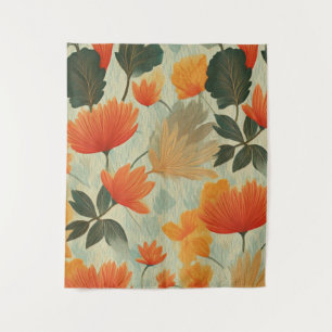Soft Autumn Garden Tapestry