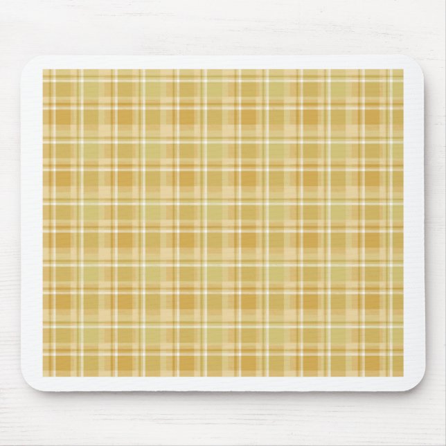 soft autumn plaids mouse mat (Front)