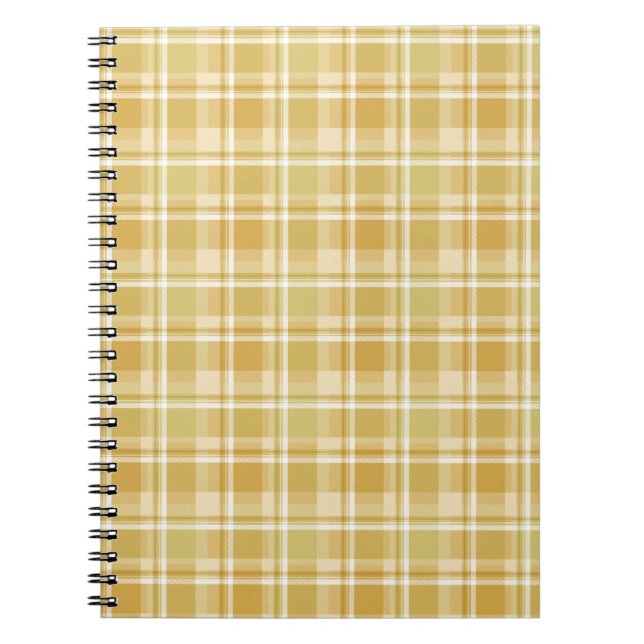 soft autumn plaids notebook (Front)