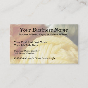 Soft Balls Of Yarn Business Card