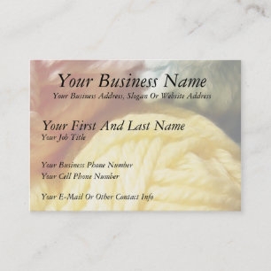 Soft Balls Of Yarn Business Card