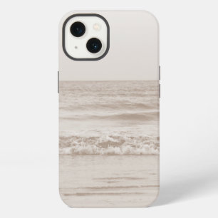 Soft Beige Atlantic Ocean Bliss 1 #art #ocean iPhone 13 Case