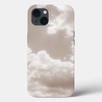 Soft Beige Clouds 5 #clouds #art 