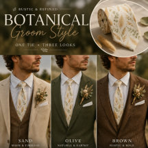 Soft Beige Delicate Ivy & Floral Motifs 
