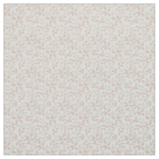 Soft Beige Falling Leaves with Minimal Style Fabric