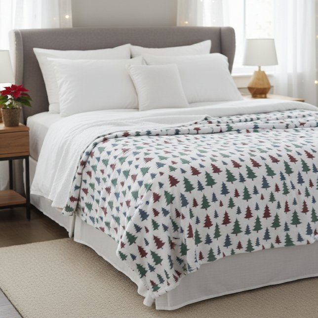 Soft Blanket with Pine Print - Warmth and Style (Creator Uploaded)