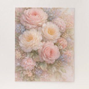 Soft Blossom Dreams Jigsaw Puzzle