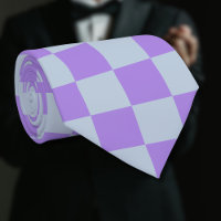 Soft Blue and Lavender Chequered
