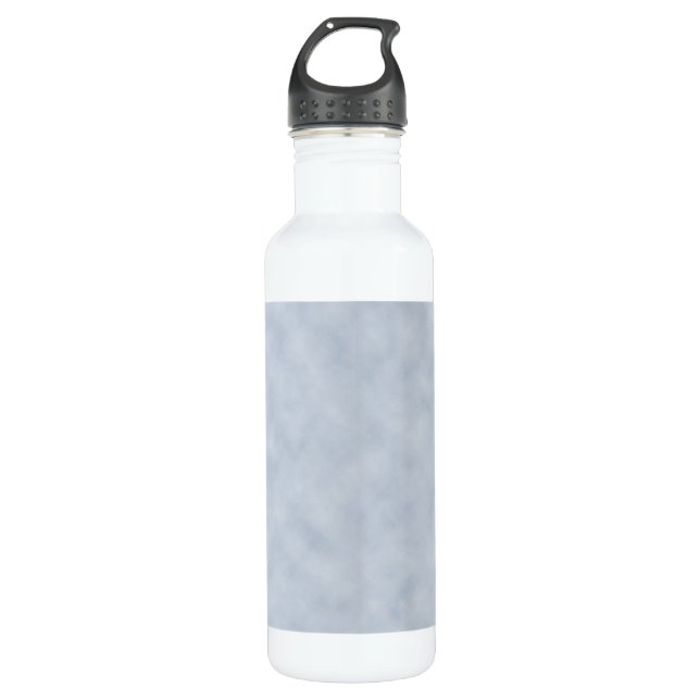 Soft Blue Parchment Look 710 Ml Water Bottle (Front)