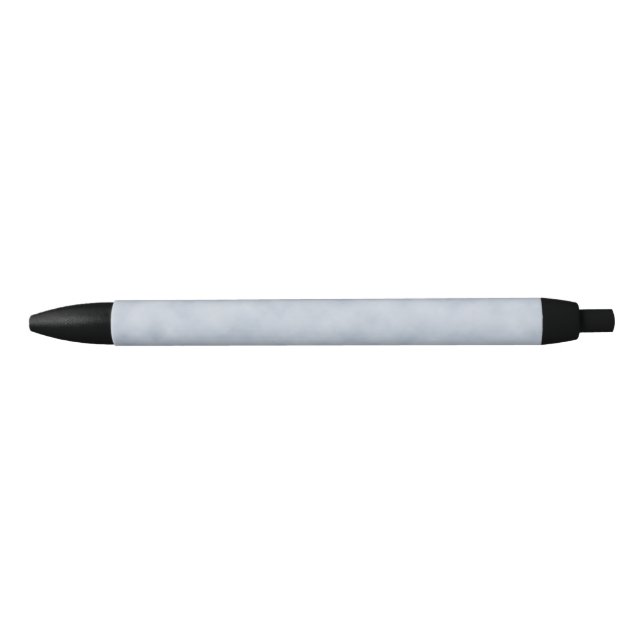 Soft Blue Parchment Look Black Ink Pen (Front)
