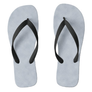 Soft Blue Parchment Look Flip Flops