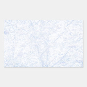Soft Blue Tint Rowan Rectangular Sticker