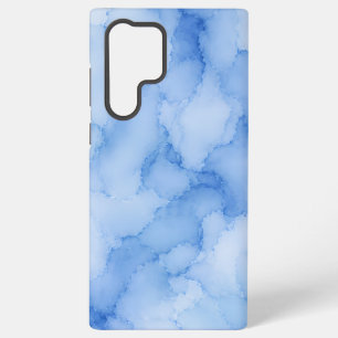 Soft Blue Watercolor Abstract Samsung Galaxy Case