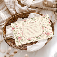 Soft Blush Floral Heirloom Books for Baby 