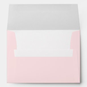 Soft Blush Pink Bridal Shower Envelope