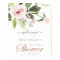 SOFT BLUSH PINK ROSE FLORAL BRIDAL SHOWER WELCOME