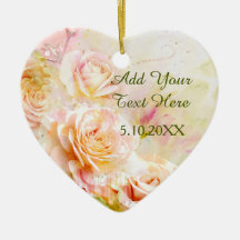 Soft Blush Watercolor Rose Floral