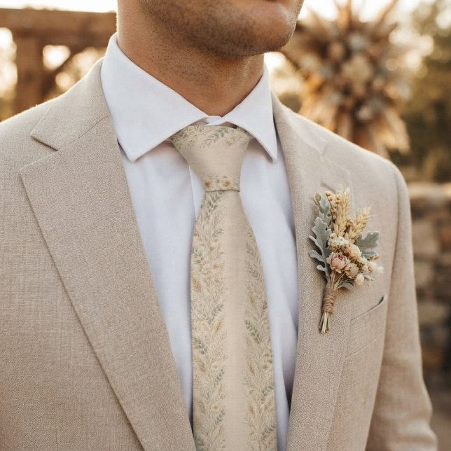 Soft Boho Floral Tie (Creator Uploaded)