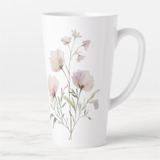 Soft Botanica Watercolor Mug