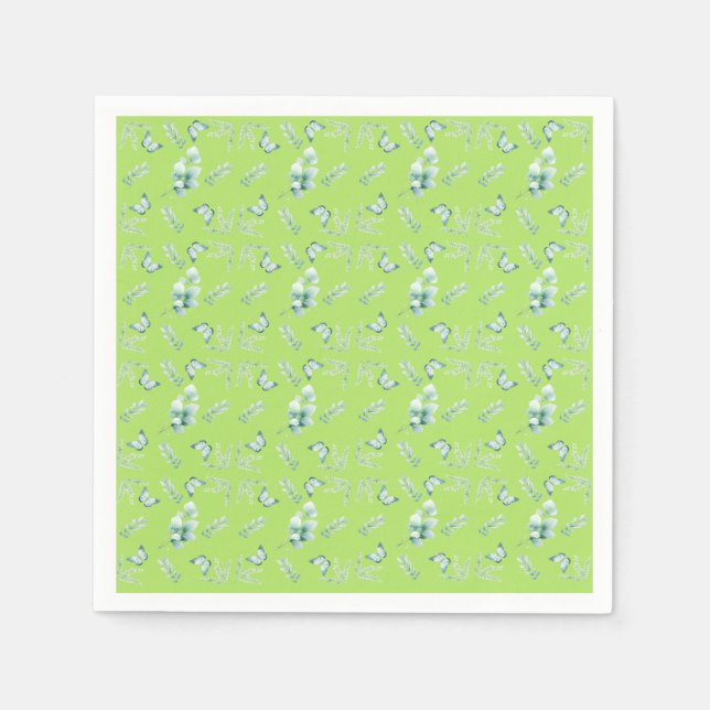 soft botanical  napkin (Front)