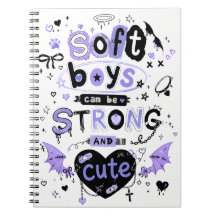 Soft Boys Can Be Strong And Cute Lavender Pastel