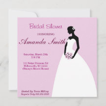 Soft Bridal Shower Invitation