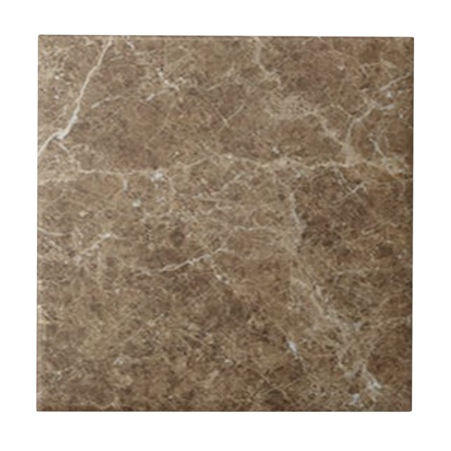 Soft Brown Faux Stone 4.5 and 6 inch Tile (Front)