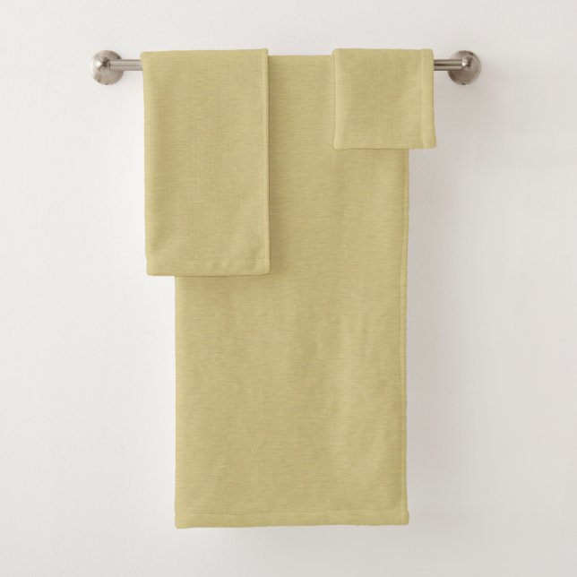 Soft Brushed Gold Bath Towel Set (Insitu)