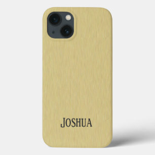 Soft Brushed Gold Design iPhone 4 Case