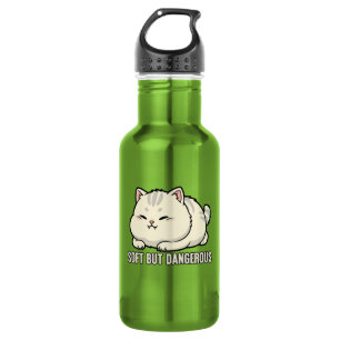 Soft But Dangerous Kitten 532 Ml Water Bottle