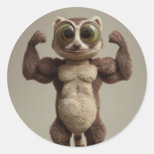 Soft but Strong Sticker – Minimalist Aesthetic 