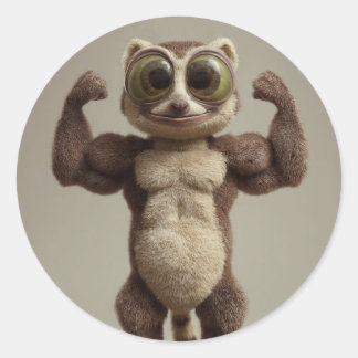 Soft but Strong Sticker – Minimalist Aesthetic
