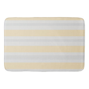 Soft Butter Nordic Stripe Bath Mat